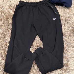 Champion Men Black Jogger Pants